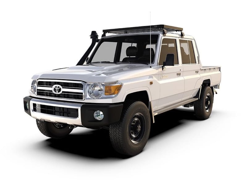 Slimline II roof rack kit on a Land Cruiser 79 double cab