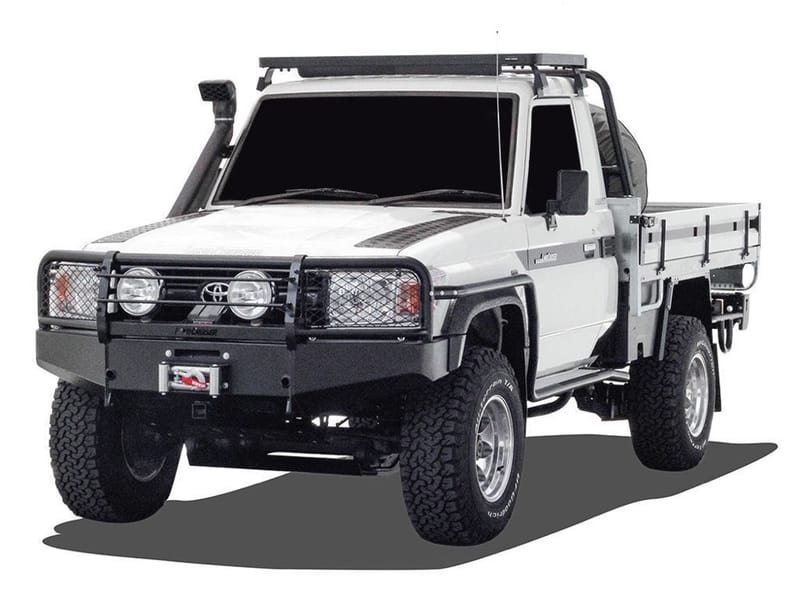 Slimline II cab rack kit on a Land Cruiser 79 single cab