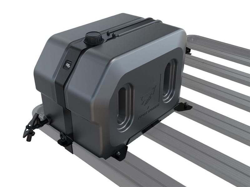 Pro Water Tank 42 L mounted on a roof rack