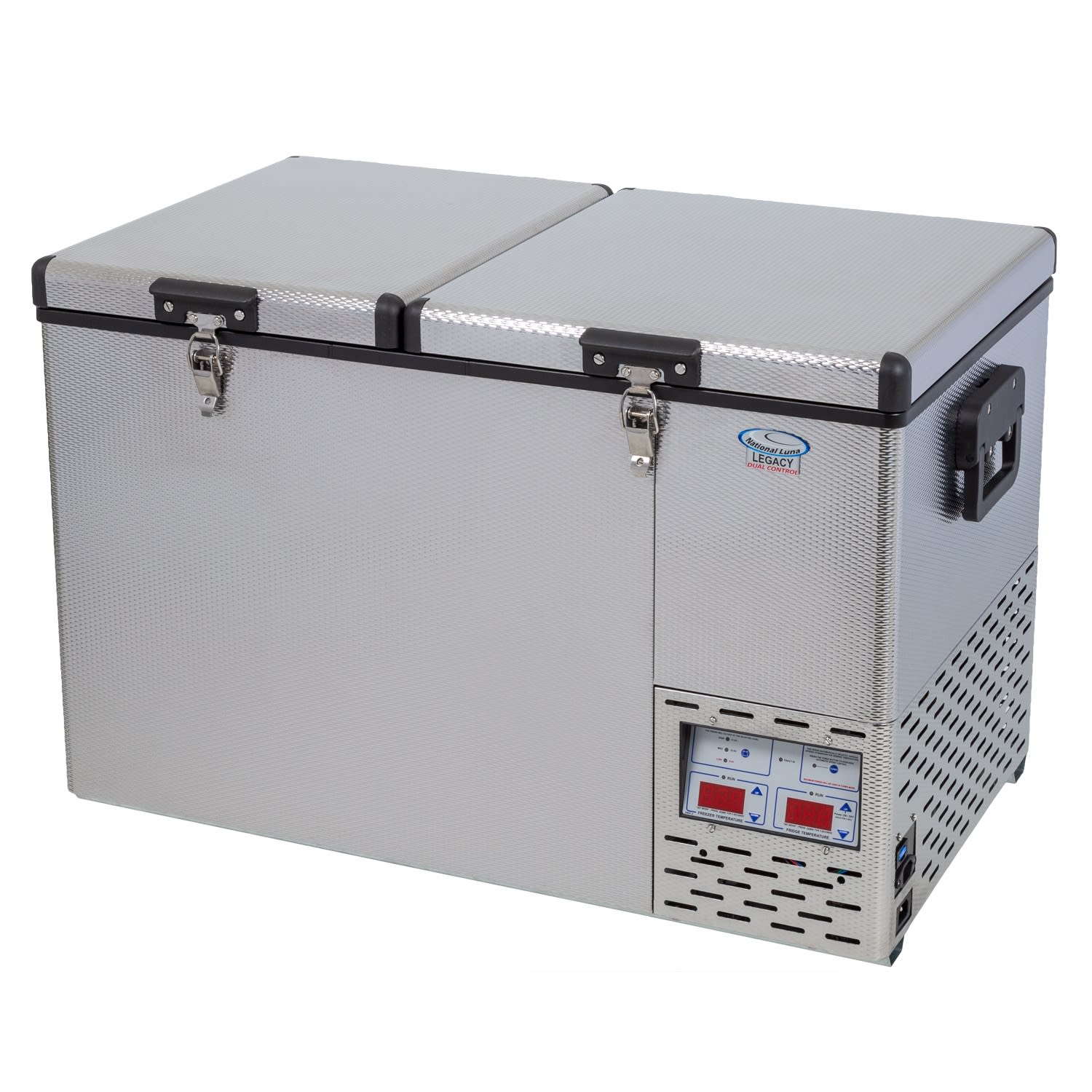 National Luna Legacy fridge freezer — a popular choice for Land Cruiser overlanders
