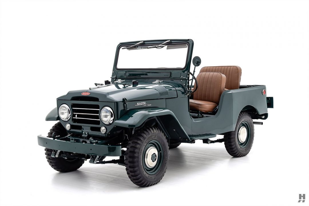 Early Toyota Land Cruiser — the 20 Series era that kicked off mass production