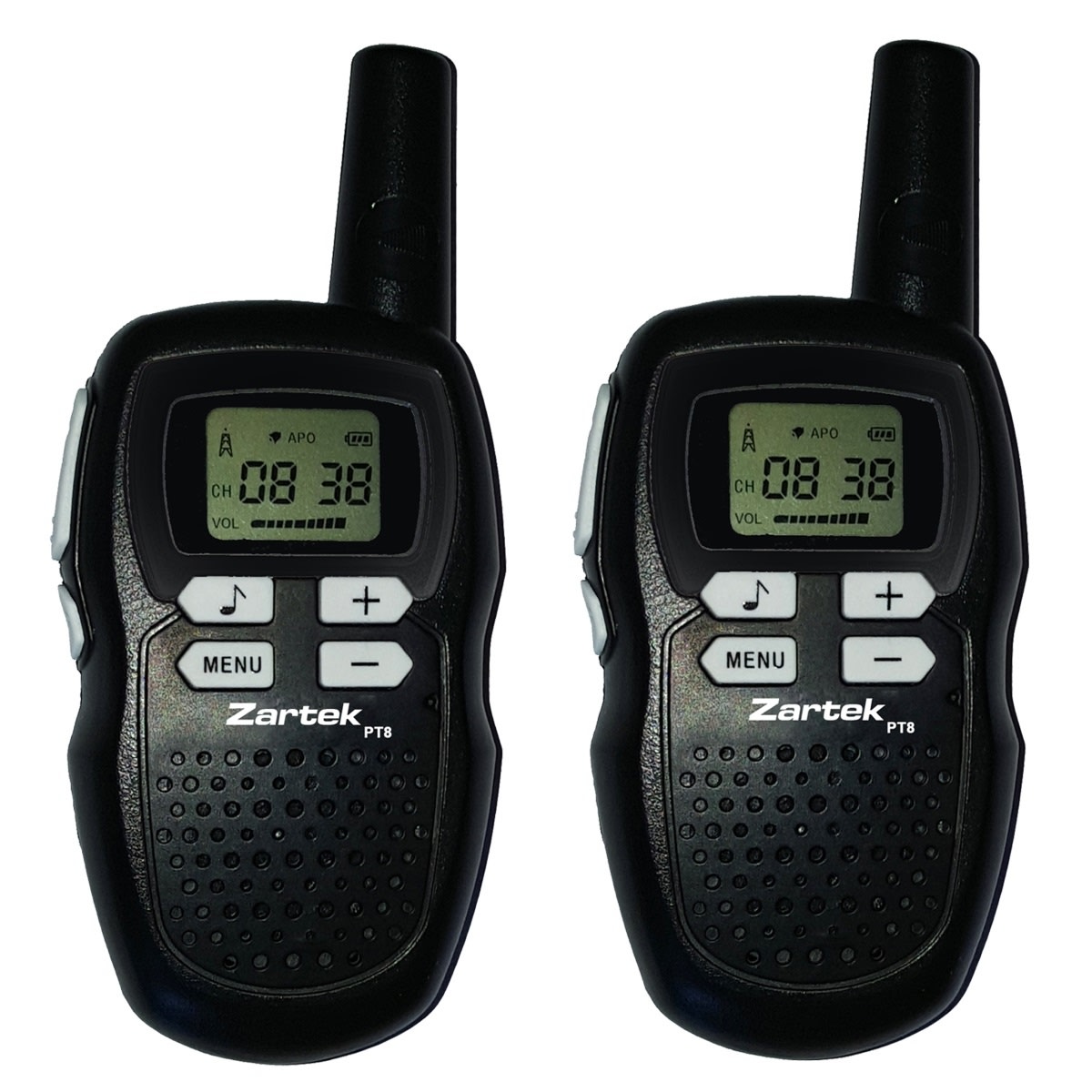 Zartek PT8 two-way radios — essential for off-road communication