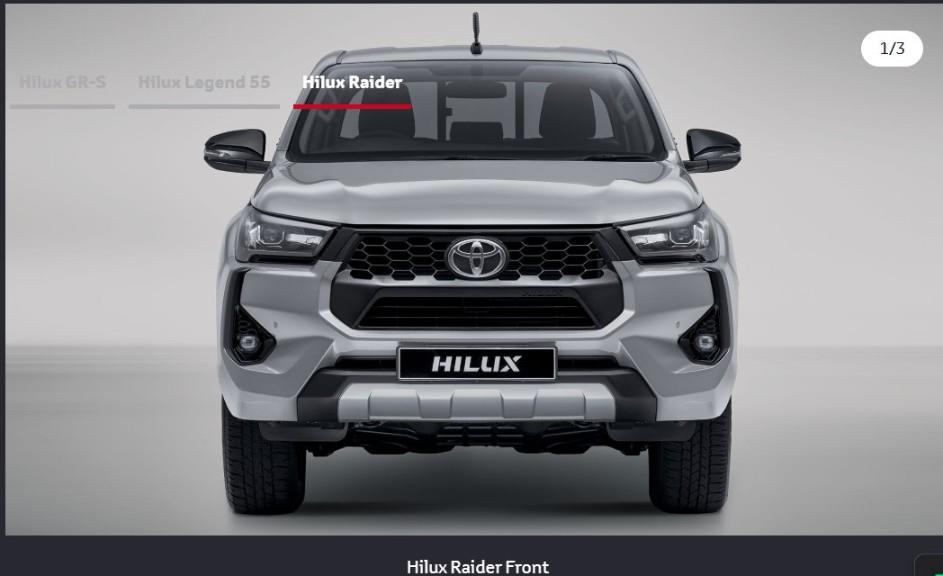 2026 Toyota Hilux 2.4GD-6 Double Cab 4x4 Raider Manual