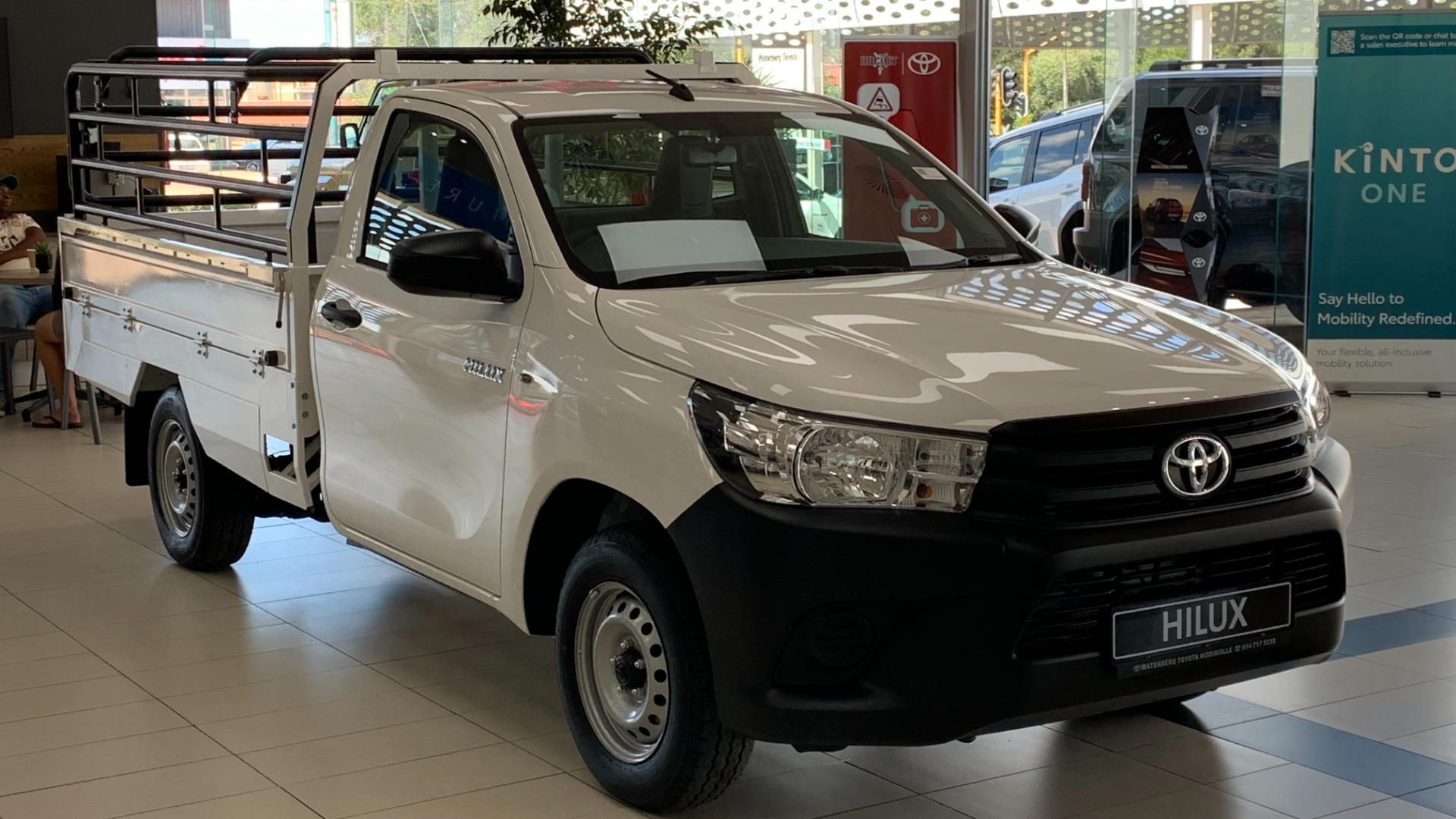 2026 Toyota Hilux 2.4GD Single Cab Flat Deck