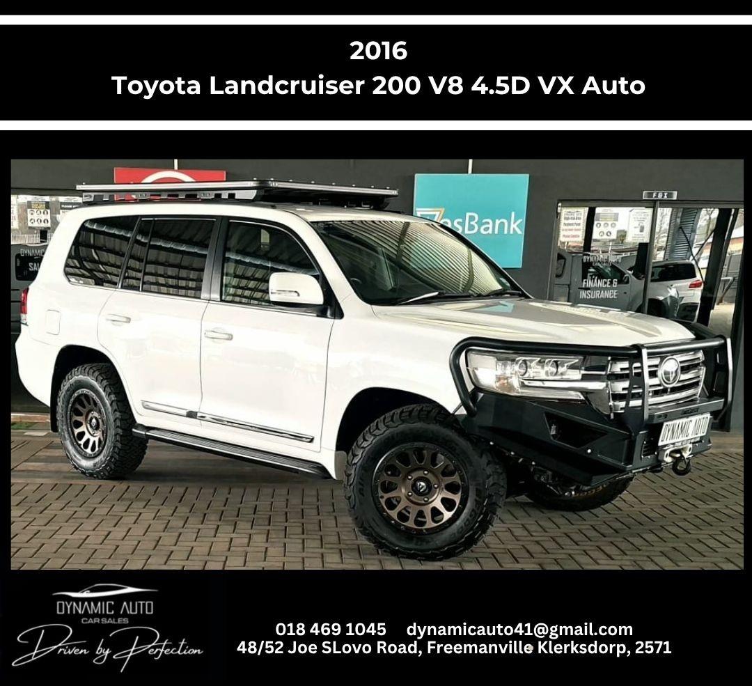 2016 Toyota Land Cruiser 200 4.5D-4D V8 VX