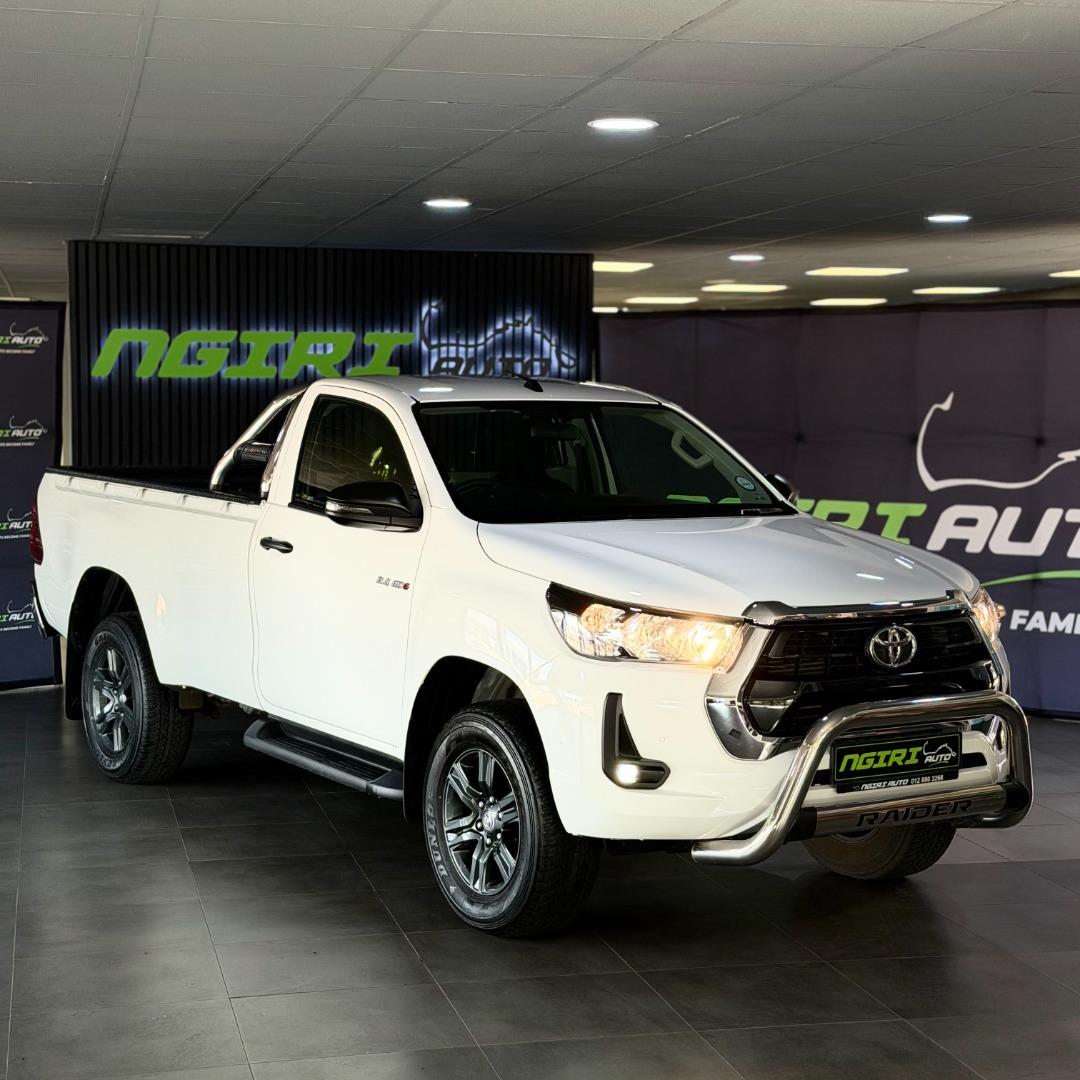 2025 Toyota Hilux 2.4GD-6 Single Cab Raider Manual