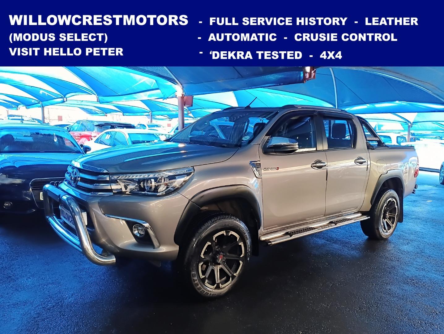 2018 Toyota Hilux 2.8GD-6 Double Cab 4x4 Raider Auto