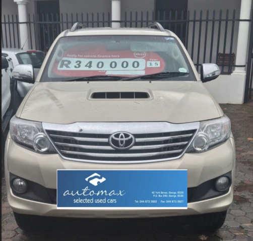 2015 Toyota Fortuner 2.5D-4D