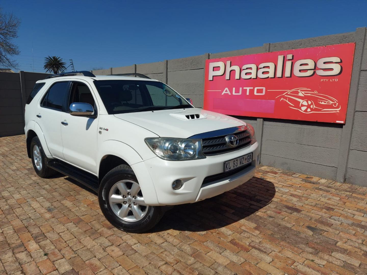 2010 Toyota Fortuner 3.0D-4D 4x4