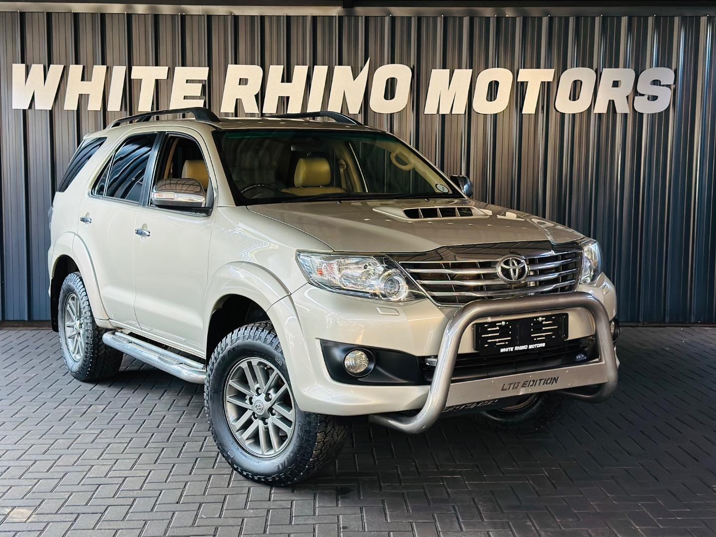 2013 Toyota Fortuner 3.0D-4D 4x4 Ltd Edition