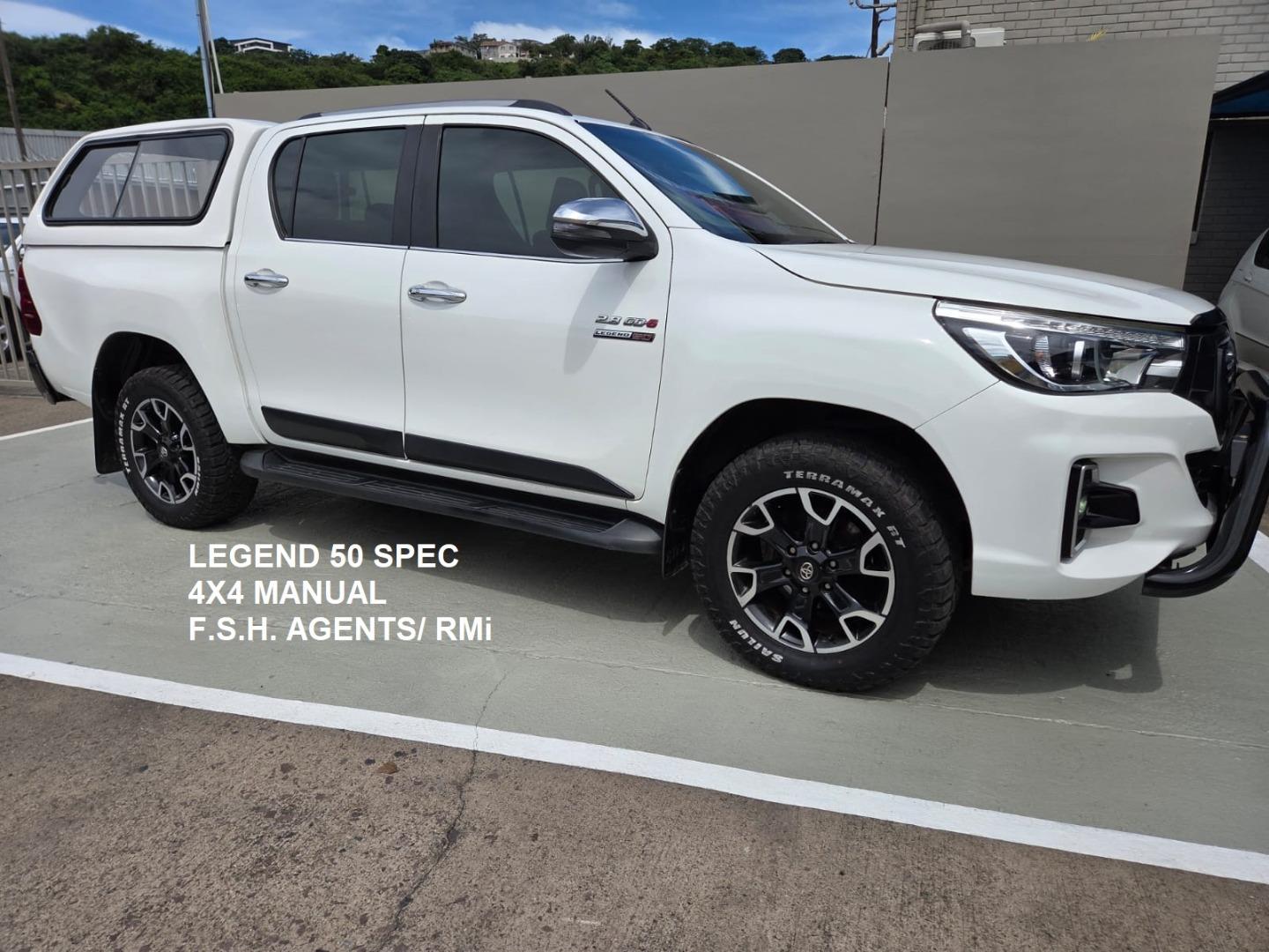 2020 Toyota Hilux 2.8GD-6 Double Cab 4x4 Legend 50