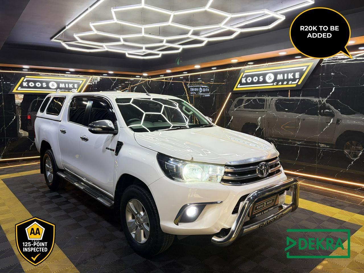2016 Toyota Hilux 2.8GD-6 Double Cab 4x4 Raider Auto