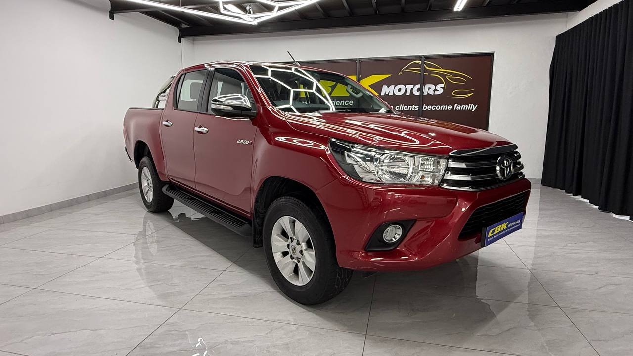 2018 Toyota Hilux 2.8GD-6 Double Cab Raider auto