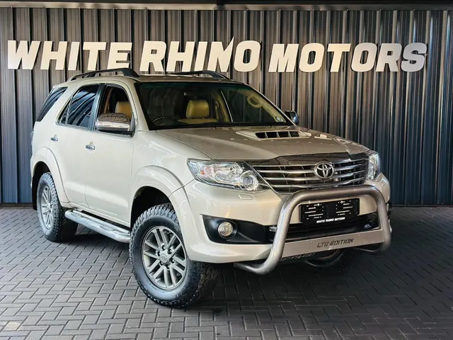2013 Toyota Fortuner 3.0D-4D 4x4 Ltd Edition