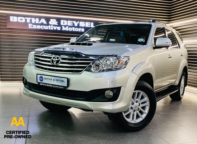 2012 Toyota Fortuner 3.0D-4D 4x4 auto