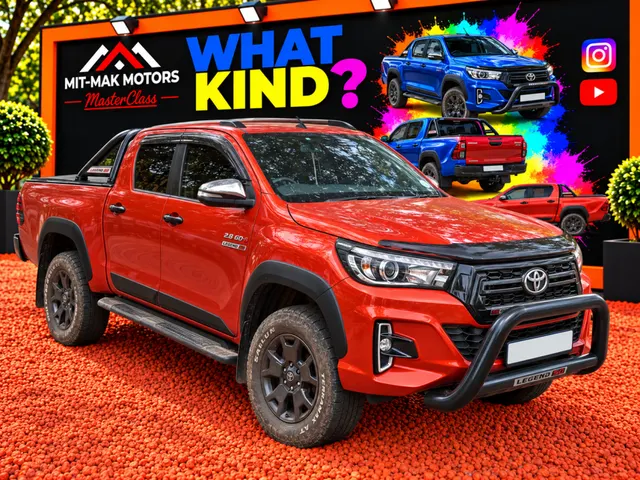 2020 Toyota Hilux 2.8GD-6 Double Cab 4x4 Legend 50 Auto