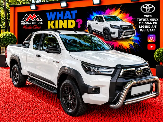 2023 Toyota Hilux 2.8GD-6 Xtra Cab Legend Auto